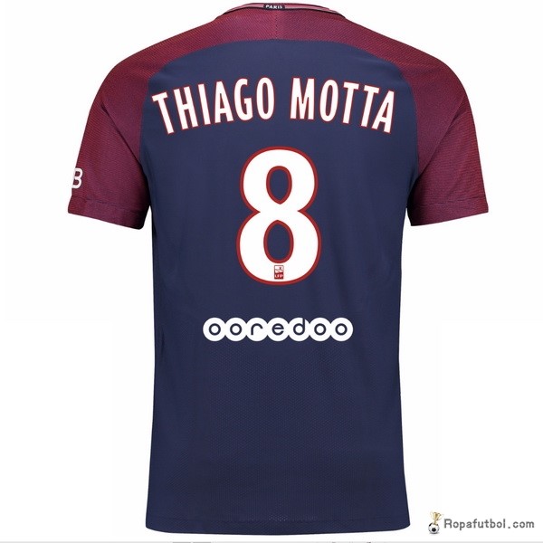 Camiseta Paris Saint Germain Replica Primera Ropa Thiago Motta 2017/18